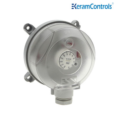 1.5A مفاتيح الضغط التفاضلي الهوائي ، 10 KPa DP Switch في Hvac