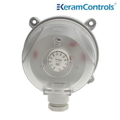 1.5A مفاتيح الضغط التفاضلي الهوائي ، 10 KPa DP Switch في Hvac