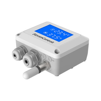 إرسال درجة الحرارة الرقمية ± 3% دقة لقياس أداء الرطوبة عند 25C IP65/NEMA 4 الحماية